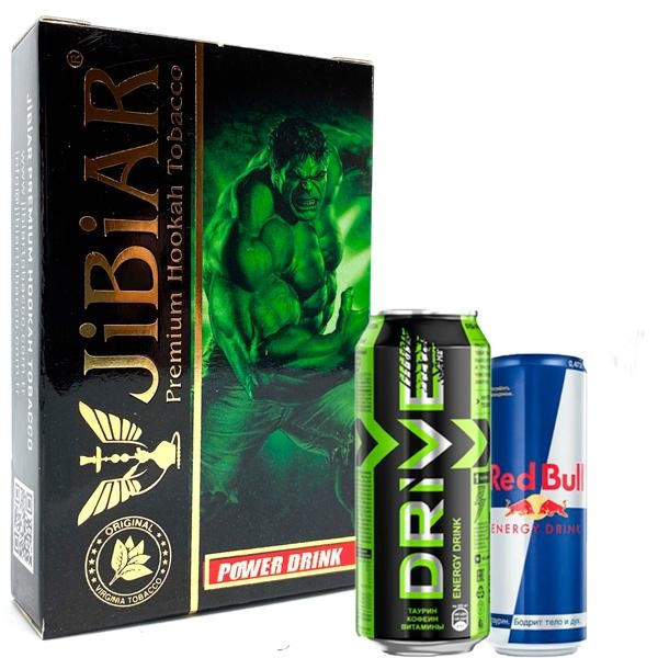 Табак Jibiar Power Drink (Энергетик) 50 гр    в интернет магазине кальянов фото 1