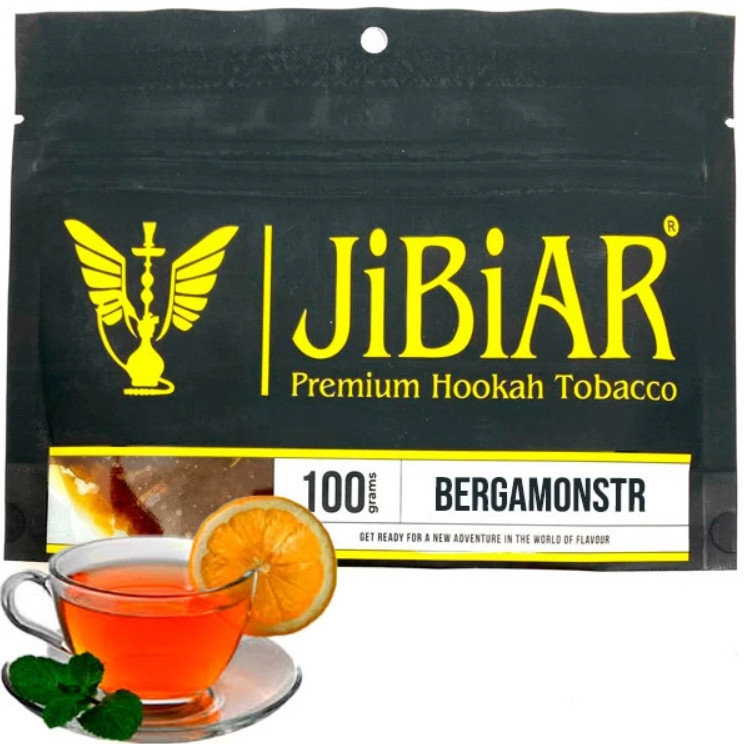 Табак JIBIAR Bergamonst (Бергамот) 100 грамм в интернет магазине кальянов фото 1