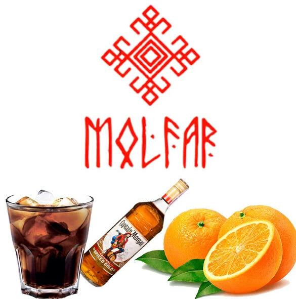 Табак Molfar Virginia Orange de Rio 40 грамм в интернет магазине кальянов фото 1