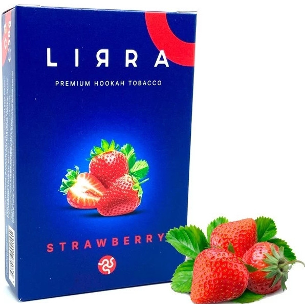 Табак Lirra Strawberry (Клубника)  50 грамм   