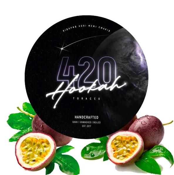 Табак 420 Dark Line Tropic Maracuja (Тропик Маракуйя) 40 грамм  в интернет магазине кальянов фото 1