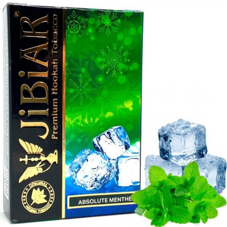Табак Jibiar Absolute Menthe (Абсолют Ментол) 50 гр  в интернет магазине кальянов фото 1
