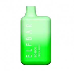 Одноразовая Pod система Elf Bar BC4000 Green Apple (Кислое зелёное яблоко)