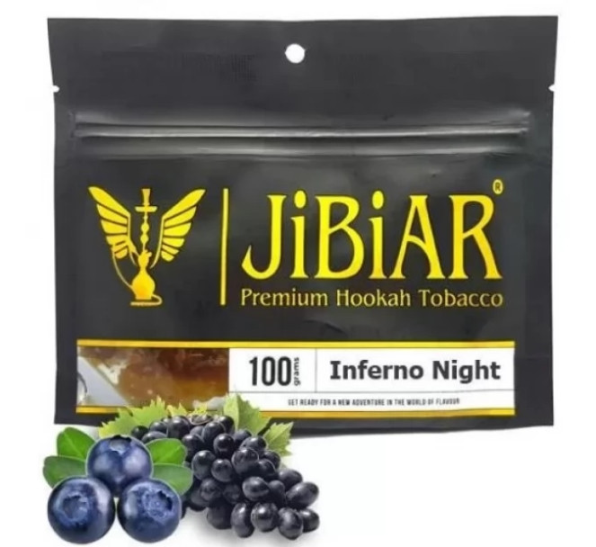 Табак JIBIAR  Inferno Night (Адская Ночь) 100 Гр  