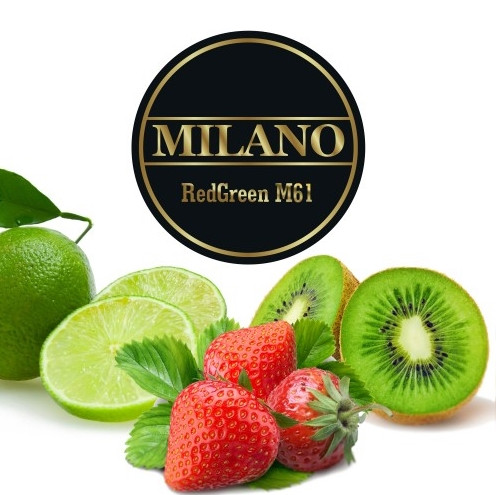 Табак Milano Red Green M61 (Красный Зеленый) 100 грамм в интернет магазине кальянов фото 1