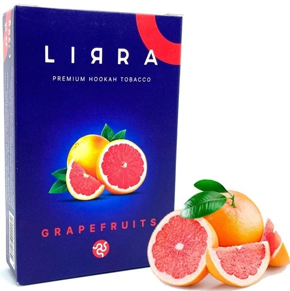 Табак Lirra Grapefruits (Грейпфрут) 50 грамм  в интернет магазине кальянов фото 1