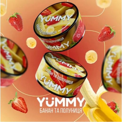 Табак Yummy Банан Клубника 100 грамм 