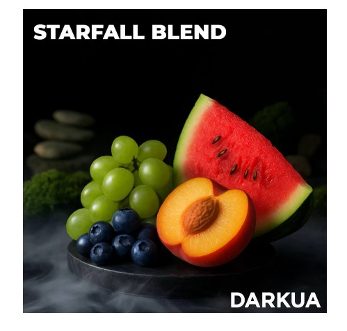 Табак DARKUA Starfall Blend (Персик Виноград Арбуз Ягоды) 100 грамм  