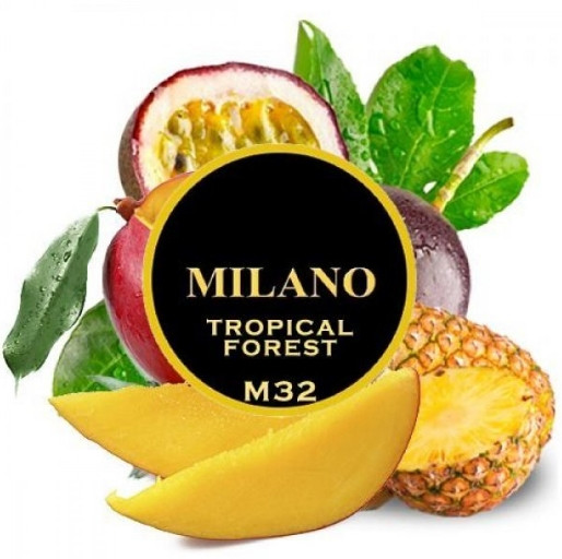 Табак Milano Tropical Forest M32 (Тропикал Форест) 100 грамм  