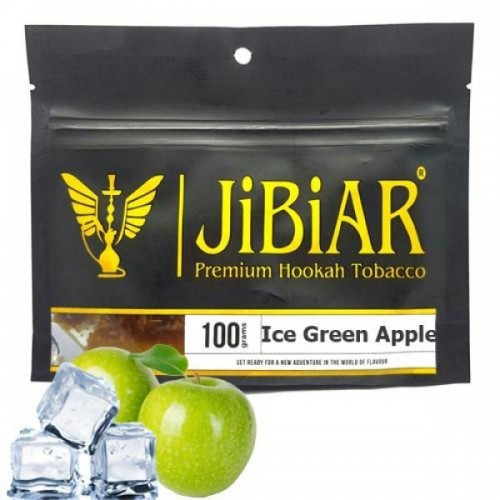 Табак JIBIAR - Ice Apple (Ледяное Яблоко) 100 Гр (РЕПЛИКА) в интернет магазине кальянов фото 1
