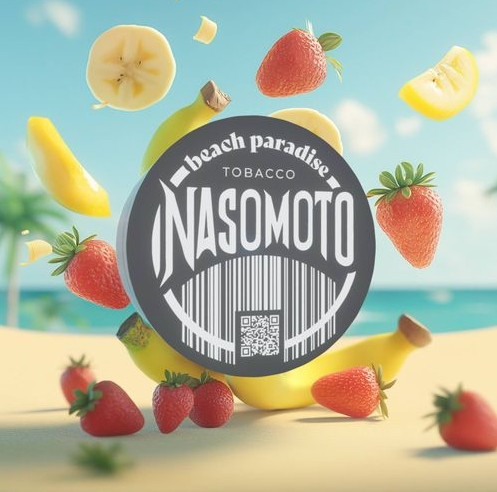 Табак Nasomoto Beach Paradise (Бич Парадайз) 100 грамм 