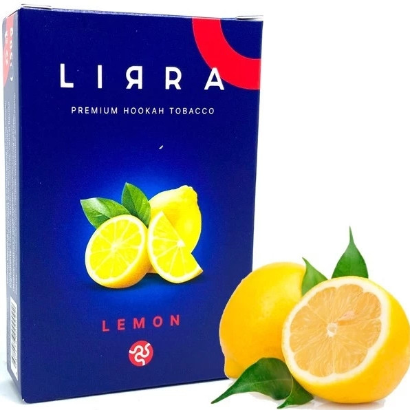 Табак Lirra Lemon (Лимон) 50 грамм  в интернет магазине кальянов фото 1