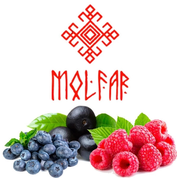 Табак Molfar Chill Line Вибухові Ягоди 100 грамм  в интернет магазине кальянов фото 1