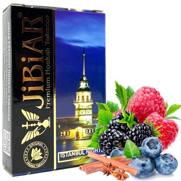 Табак Jibiar Istanbul Nights (Стамбульские Ночи) 50 гр   в интернет магазине кальянов фото 1
