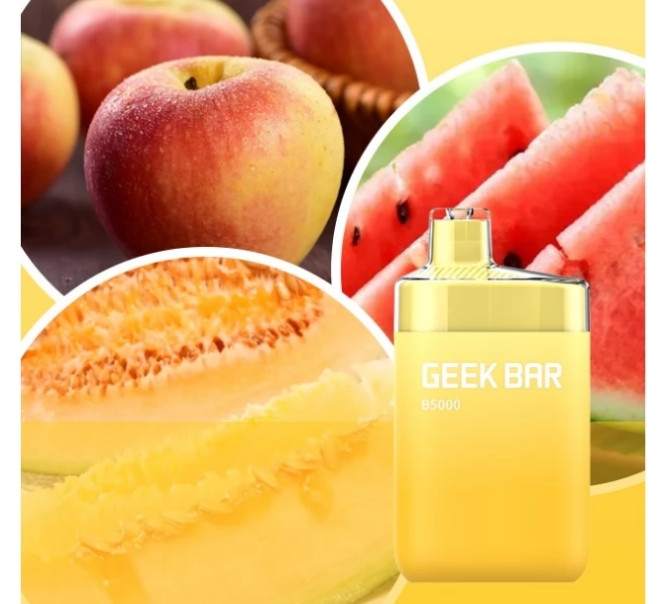 Одноразовая pod-система Geek Bar B5000 Fuji Melon Ice в интернет магазине кальянов фото 1