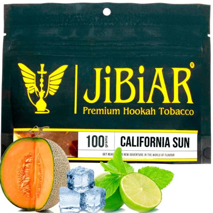 Табак Jibiar California Sun (Дыня, Лайм, Лед) 100 грамм реплика в интернет магазине кальянов фото 1