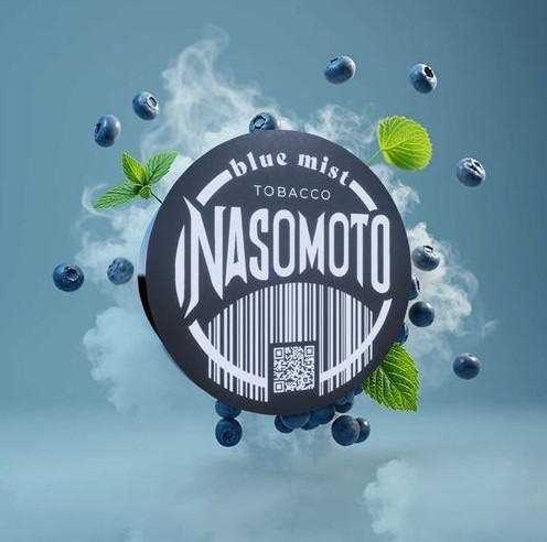 Табак Nasomoto Blue Mist (Блу Мист) 100 грамм в интернет магазине кальянов фото 1