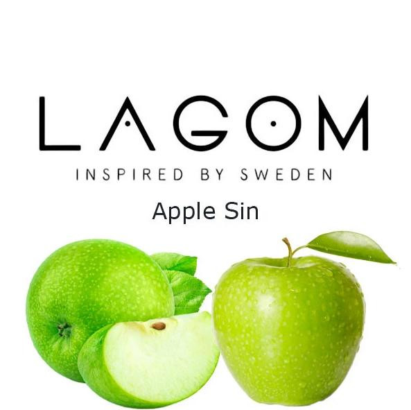 Табак Lagom Navy Line Apple Sin (Зеленое яблоко) 40 гр в интернет магазине кальянов фото 1