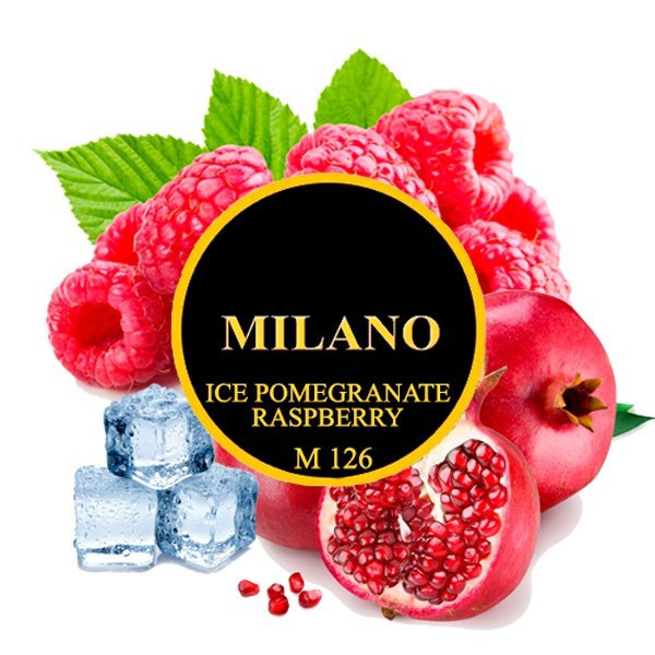 Тютюн Milano Ice Pomegranate Raspberry M126 (Гранат Малина Лід) 50 Гр 