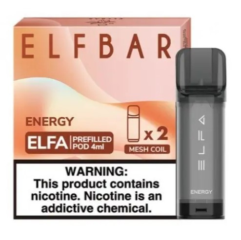 Картридж Elf bar ELFA 4ml Energy (Энергетик)  