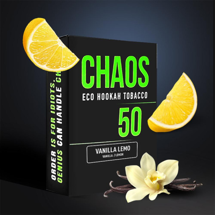 Табак Chaos Vanilla Lemo (Ваниль Лимон) 50 грамм 