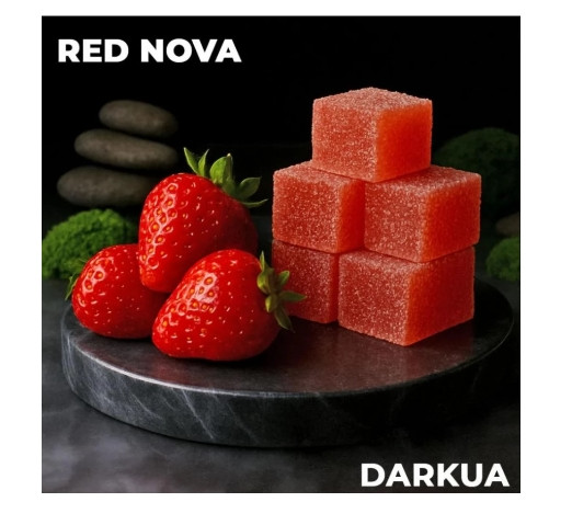 Табак DARKUA Red Nova (Клубника Мармелад) 100 грамм  