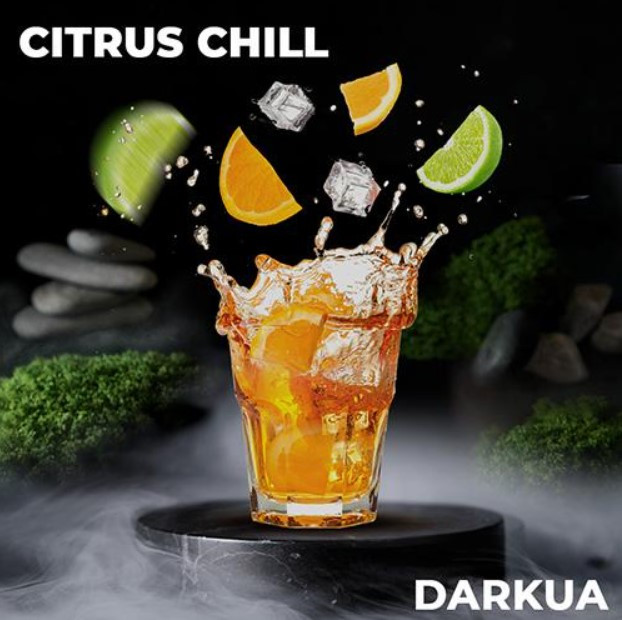 Табак DARKUA Citrus Chill (Апельсин Лайм Лед) 100 грамм 