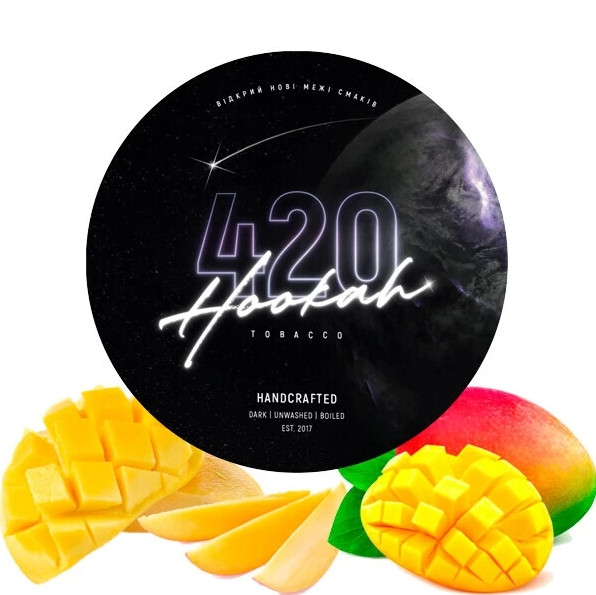 Табак 420 Dark Line Mango Bloom (Манго) 40 грамм 