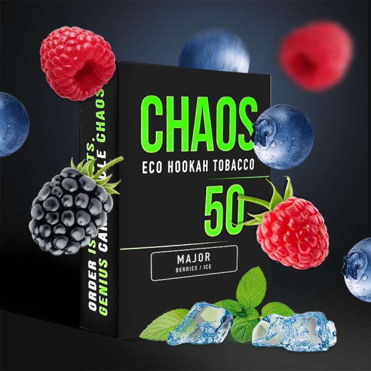Табак Chaos Major (Ягоды Прохлада) 50 грамм 