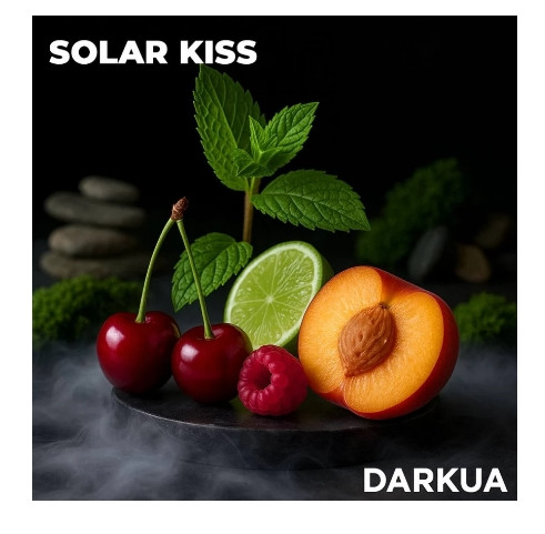 Табак DARKUA Solar Kiss (Вишня Мохито Персик) 100 грамм в интернет магазине кальянов фото 1