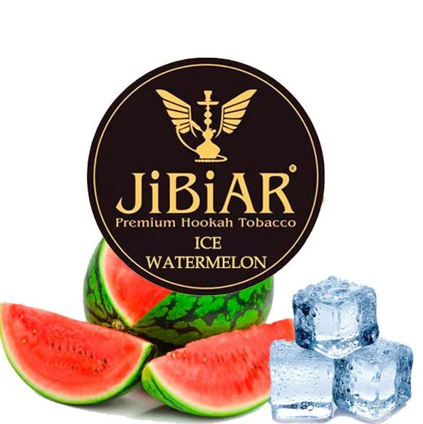 Табак JIBIAR Ice Watermelon (Арбуз Лед) 100 грамм в интернет магазине кальянов фото 1