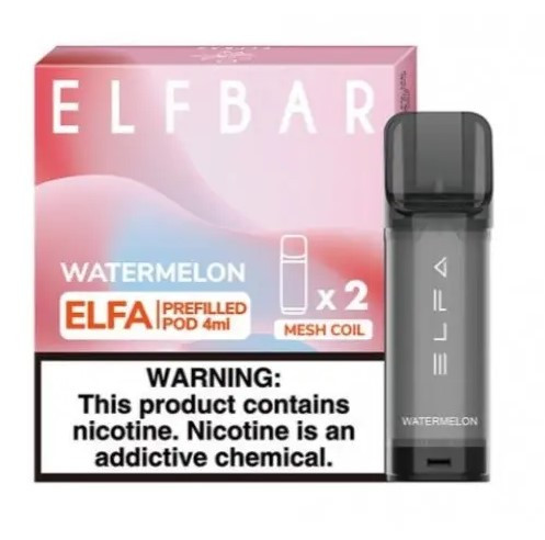 Картридж Elf bar ELFA 4ml Watermelon (Арбуз)  