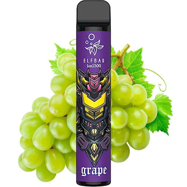 Одноразовая POD система Elf Bar Lux 1500 Grape (Виноград) 