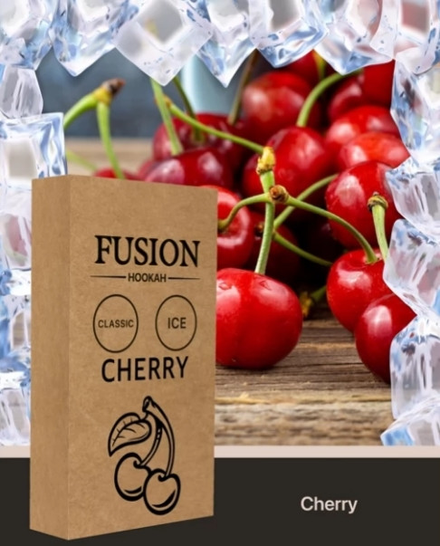 Табак Fusion Classic - Ice Cherry (Ледяная Вишня) 100 грамм в интернет магазине кальянов фото 1