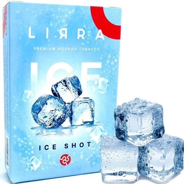 Табак Lirra Ice Shot (Шот Лед) 50 грамм  в интернет магазине кальянов фото 1