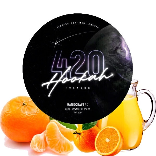Табак 420 Dark Line Mandarin Lemonade (Мандарин Лимонад) 40 грамм  в интернет магазине кальянов фото 1