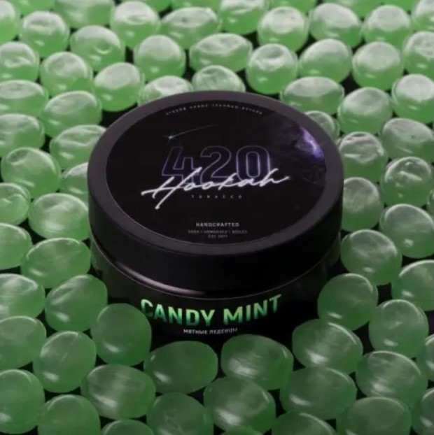 Табак 420 Candy Mint (Леденец Мята) 25 грамм 
