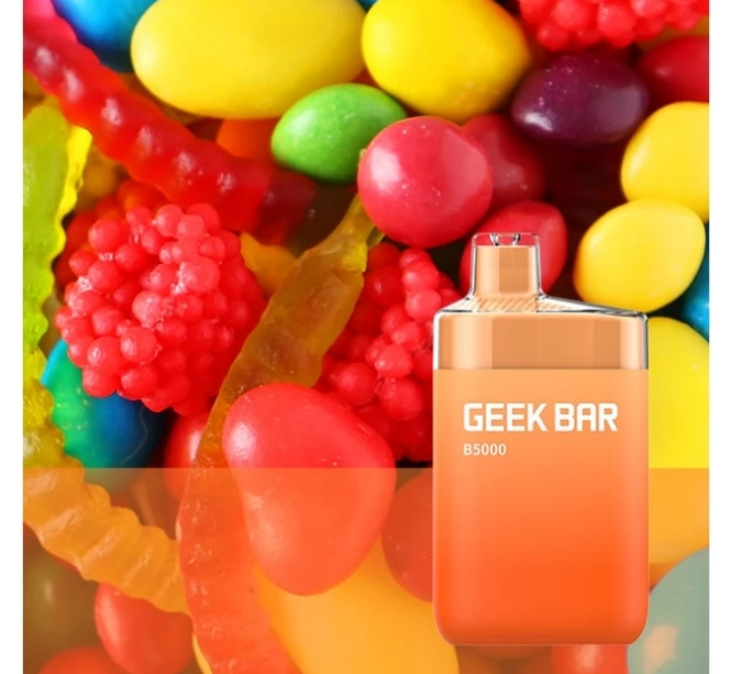 Одноразовая pod-система Geek Bar B5000 Tropical Rainbow Blast 