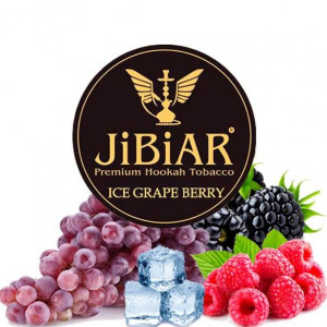 Табак JIBIAR Ice Grape Berry (Виноград Лед Ягоды) 100 грамм