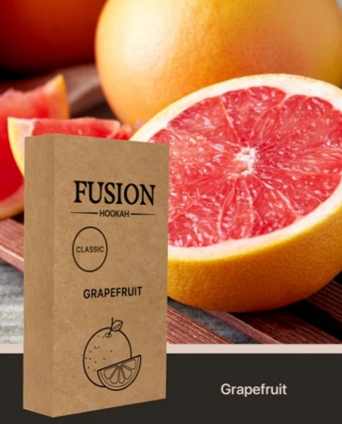 ТАБАК FUSION CLASSIC GRAPEFRUIT (ГРЕЙПФРУТ) 100 ГРАММ  