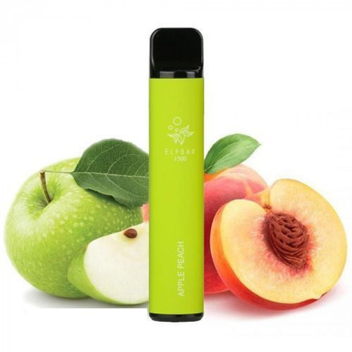 Одноразовая POD система Elf Bar 1500 Apple Peach (Яблоко Персик) 