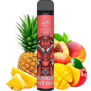 Одноразовая POD система Elf Bar Lux 1500 Pineapple Peach Mango (Ананас Персик Манго)