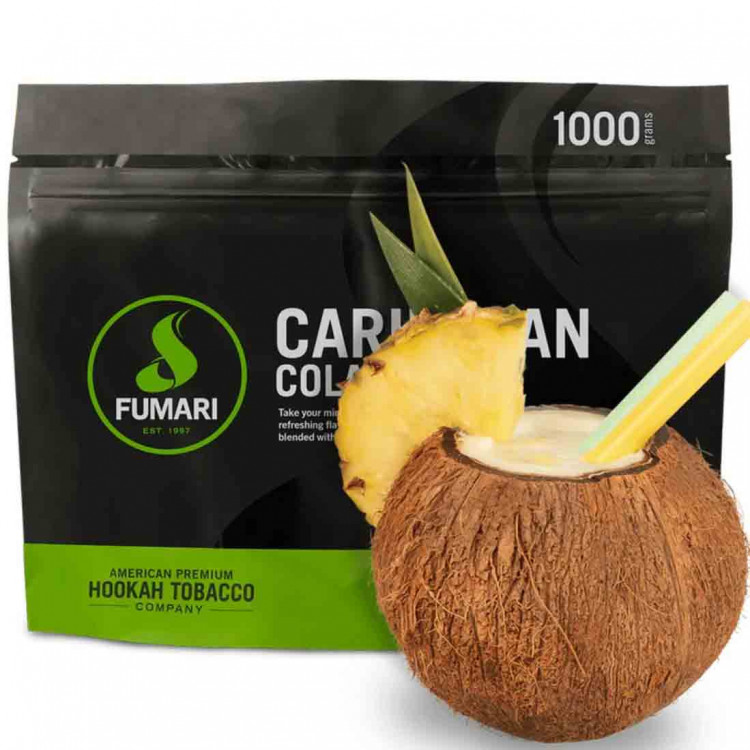 Табак Для Кальяна Fumari Caribbean Colada (Карибская Коллада) 100гр  