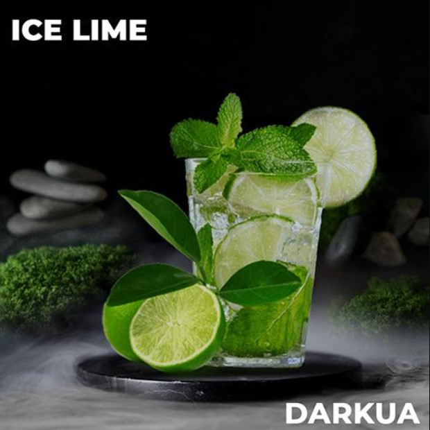 Табак DARKUA Ice Lime (Лайм Лед Мята) 100 грамм 