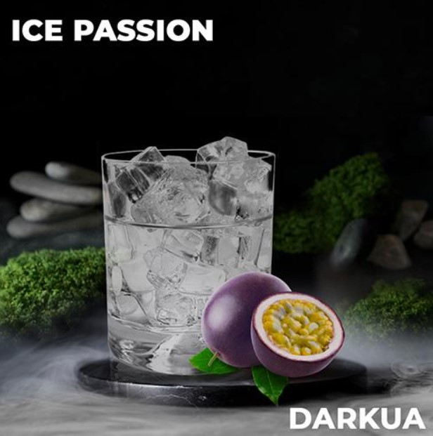 Табак DARKUA Ice Passion (Маракуйя Лед) 100 грамм в интернет магазине кальянов фото 1