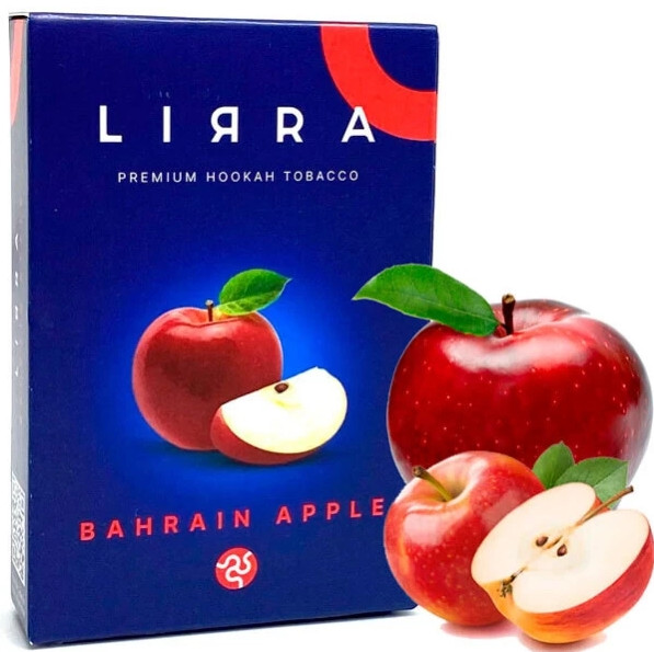 Табак Lirra Bahrain Apple (Бахрейн Яблоко) 50 грамм в интернет магазине кальянов фото 1