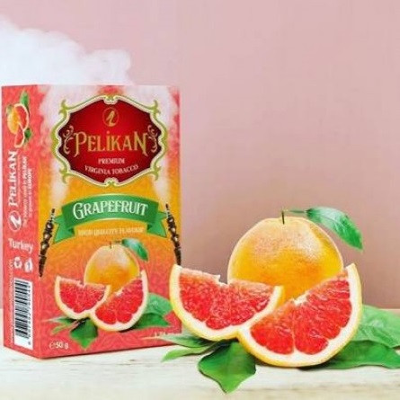 Табак Pelikan Grapefruit (Грейпфрут) 50 грамм  в интернет магазине кальянов фото 1