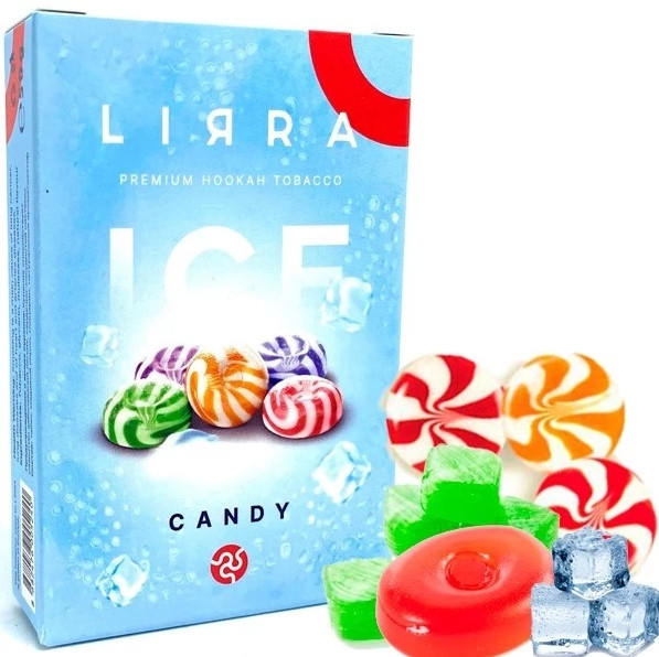 Табак Lirra Ice Candy (Лед Конфета) 50 грамм  в интернет магазине кальянов фото 1