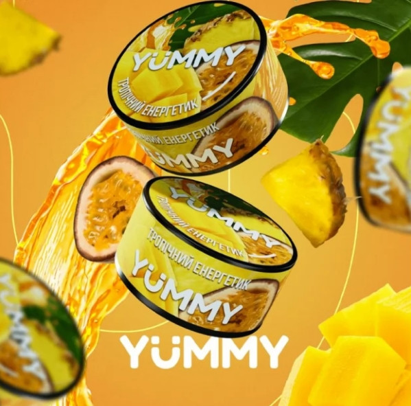 Табак Yummy Тропический энергетик 100 грамм  