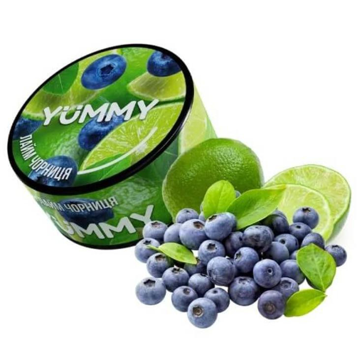Табак Yummy Лайм, Черника 100 грамм в интернет магазине кальянов фото 1